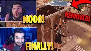 STREAMERS REACT TO GLIDER R-DEPLOY REMOVED! (Fortnite Stream Highlights)