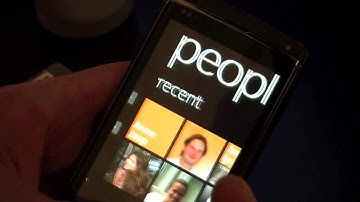 Windows Phone 7 hands-on demo video