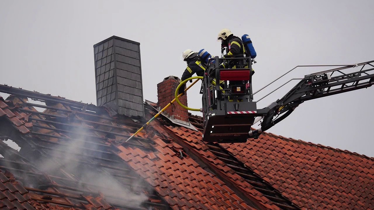 Brand in Gronau: Der Bericht von Leinebergland-TV!