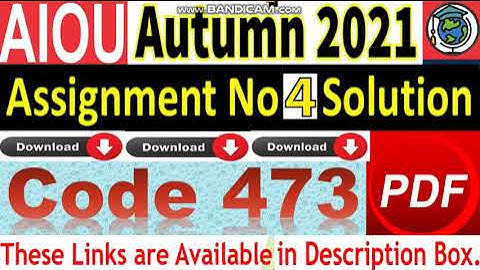 AIOU Code 473 Solved Assignment No.4 Autumn 2021 || Subject: Hadith || Level: Bachelor/BA