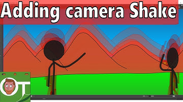 Adding a camera shake - for earthquake or monster step - OpenToonz Tutorial