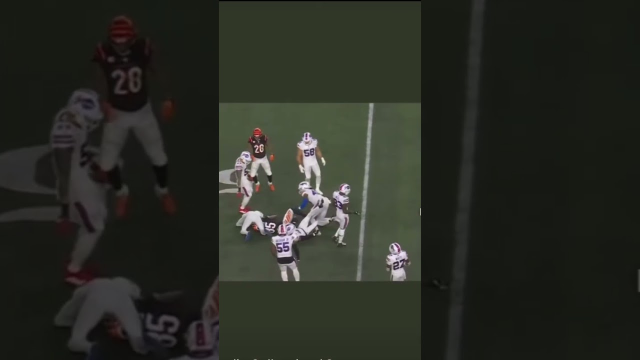 Scary Buffalo Bills Damar Hamlin Collapses While Playing Bengals