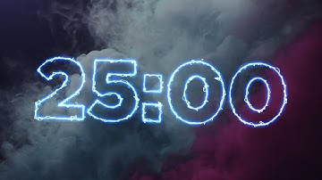 25 Minute Timer ⚡ Electric