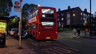 *Fast Thrash + Equipped With An E40H MMC Exhaust* Stagecoach London 12292 SN14TXL Bus Route 161