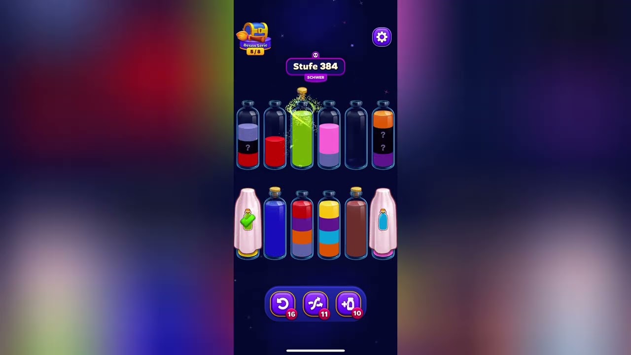 Magic Sort Level 384 Solution Walkthrough 