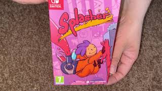 Nostalgamer 4K Unboxing Splasher On Nintendo Switch NS Red Art Games Region Free