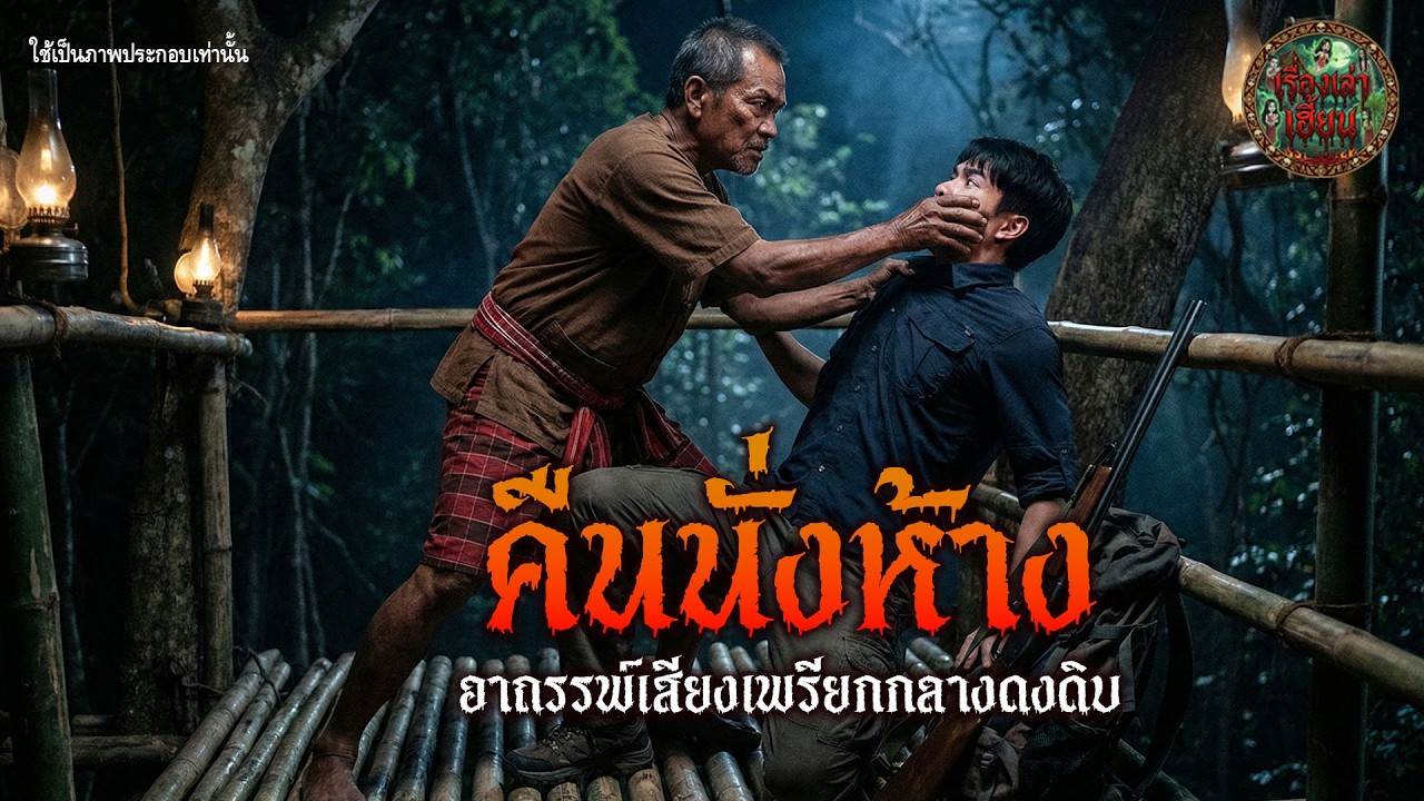 เล่าเรื่อง คืนนั่งห้าง อาถรรพ์เสียงเพรียกกลางดงดิบ | เรื่องเล่าเฮี้ยน PODCAST