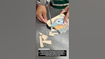 Satisfying Scroll Saw Cutting – Elephant Puzzle Craft!