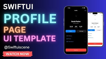 🚀 Build a Stunning SwiftUI Profile Page | Modern UI Components + Smooth Navigation