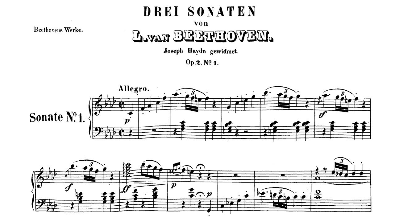 Beethoven: Sonata No. 1 in F minor, Op. 2 No. 1 - Sviatoslav