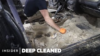 Deep Cleaning Mold And Debris From Cars | Deep Cleaned | Insider