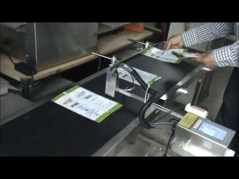 inkjet printing demonstration print on pouches