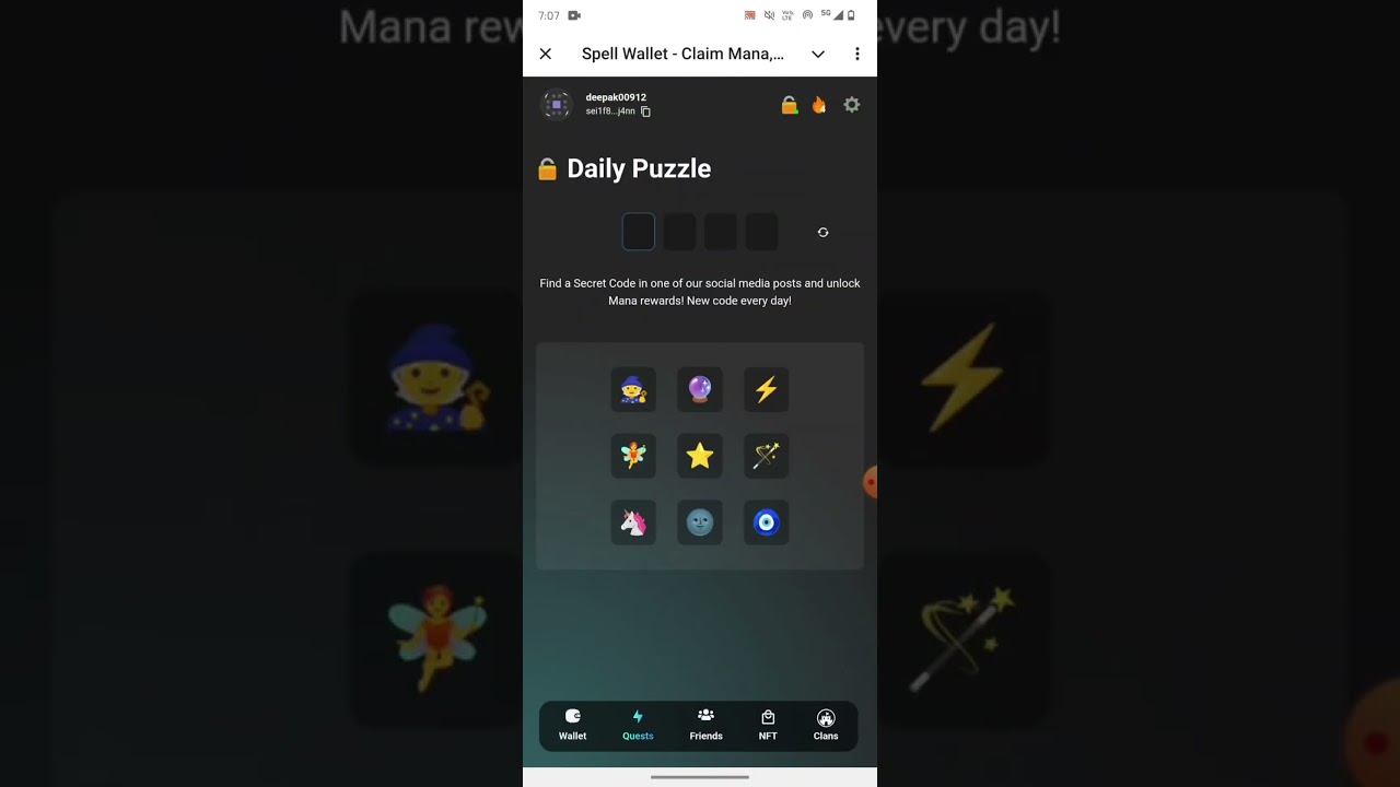 12th August today spell wallet daily puzzle 
