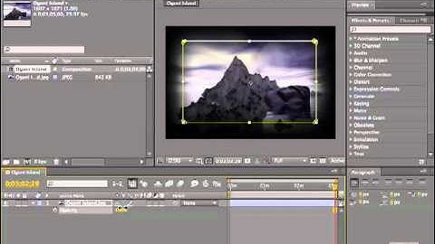 Adobe After Effects CS5 Tutorials - Puppet Tool, Opacity Part No.7