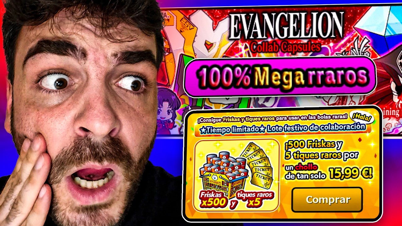 Gasté Todos Mis FRISKAS en el Banner EVANGELION!😱 (100% MEGARARO) The Battle Cats