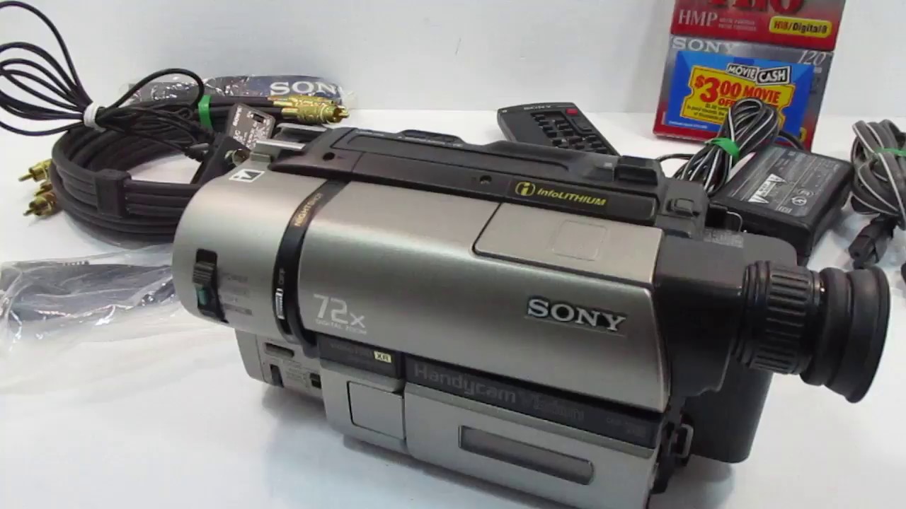 Sony CCD-TRV65 Stereo Hi8 XR 8mm Video8 Camera Camcorder