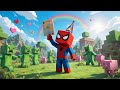💥Evolution of Phase: Spider Man in Minecraft World ✅#cute #cat #cutecat #love #ai #shorts #evolution