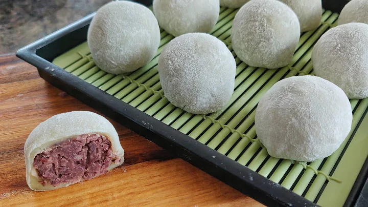 糯米粉这样做软软糯糯真好吃! 附红豆馅的简单做法|Best Milk Mochi Recipe. - 天天要闻