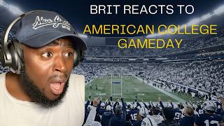 British Reaction to Penn State White Out Entrance vs Michigan - THIS ATMOSPHERE IS INSANE 🤯