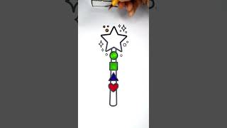 ✨ Magic Wand Coloring Page for Kids | Easy & Fun Coloring Activity