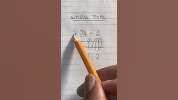 Here is an easier way to learn how to divide numbers #math ✅
