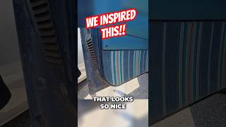 We Actually Inspired Someone To Upholster Their Own Door Panels!