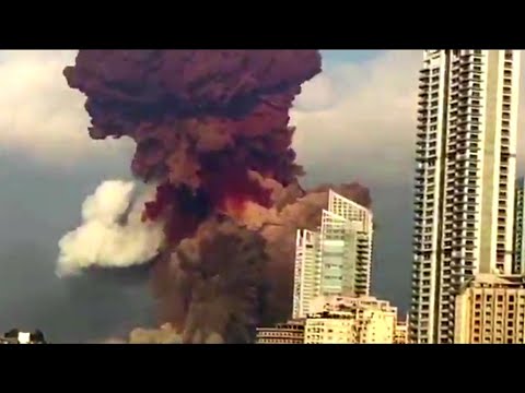 Beirut Explosion WARNING DISTURBING VIDEOS 