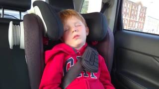 My 4 year old son snores louder than his grandad.