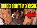 DUENDES REALES APARECE 1 DUENDE y CONSTRUYE CASITA | Laguna Negra