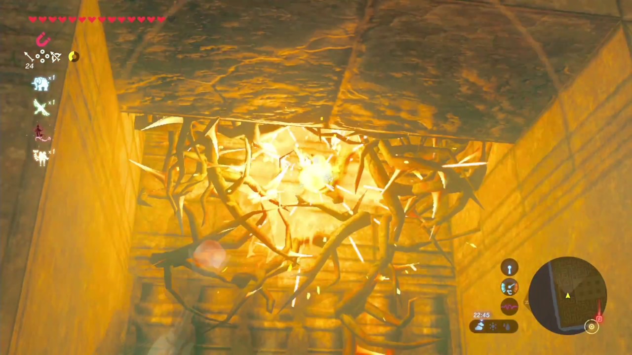 The Legend of Zelda: Breath of the Wild - Lomei Labyrinth Island Raw ...