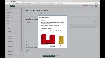 Moodle 3.4 Tutorial Videos-Creating a Label