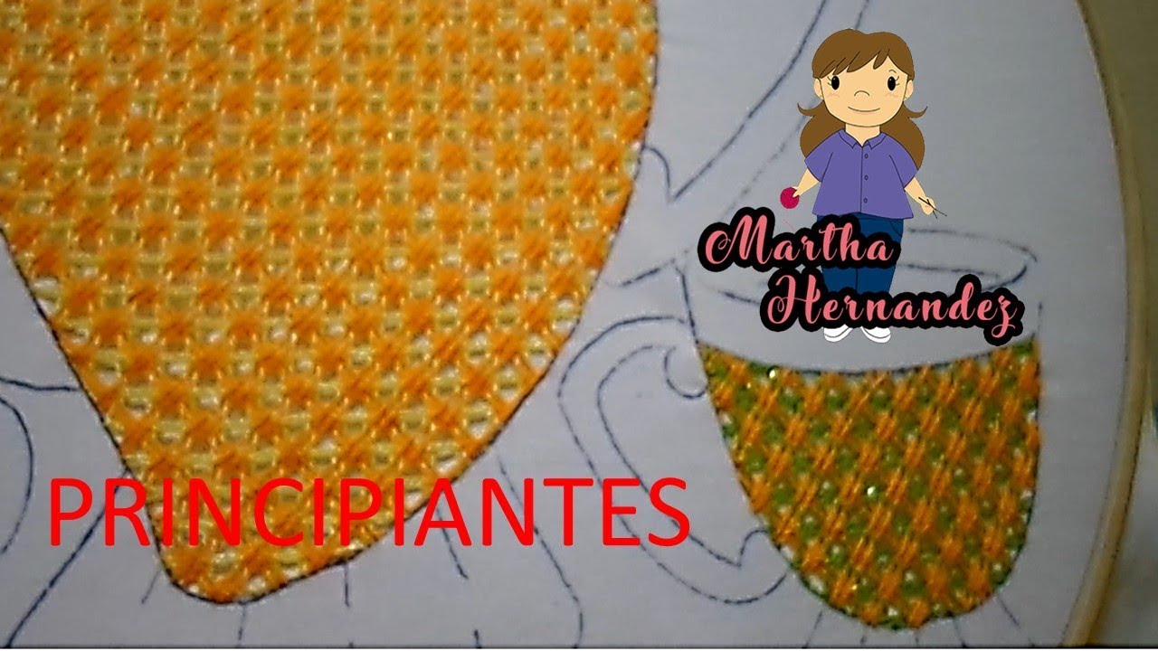 Bordado Fantasía Tetera Mango y Taza