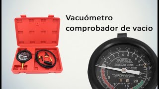 vacuómetro