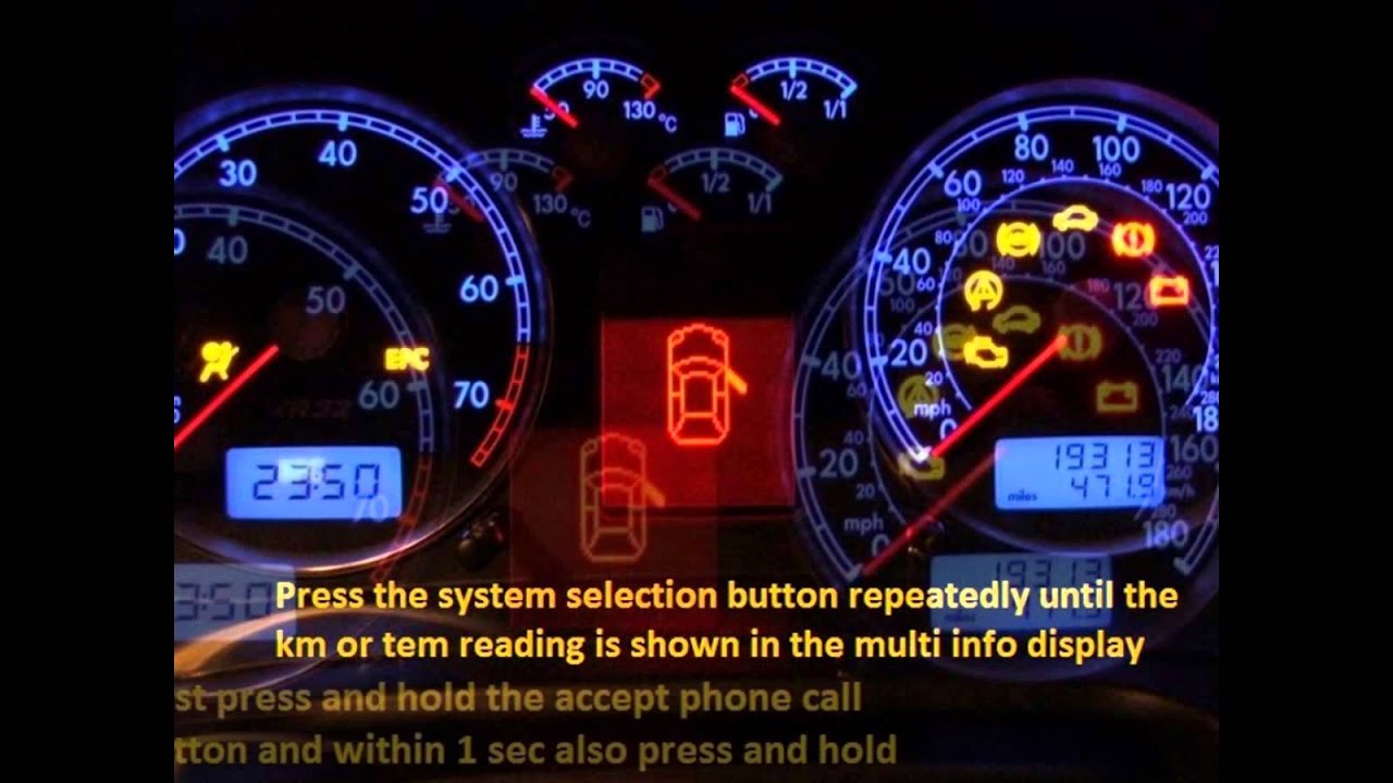 Chevrolet Camaro 2011 2015 How To Reset Service Light Indicator Youtube