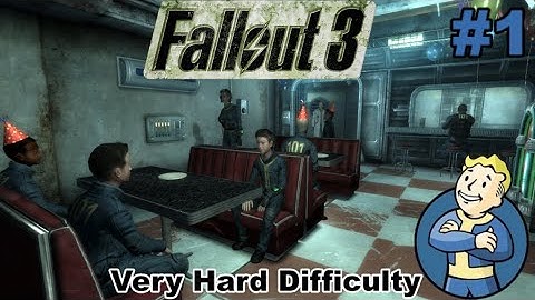 Fallout 3 -Very Hard- Part 1 - We are born in the Vault...
