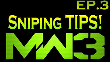 MW3: Tips and Tricks - Sniper Vision Ep.3 - "Setting Up A Spawn Trap" - How To Get Better at Sniping | MW3