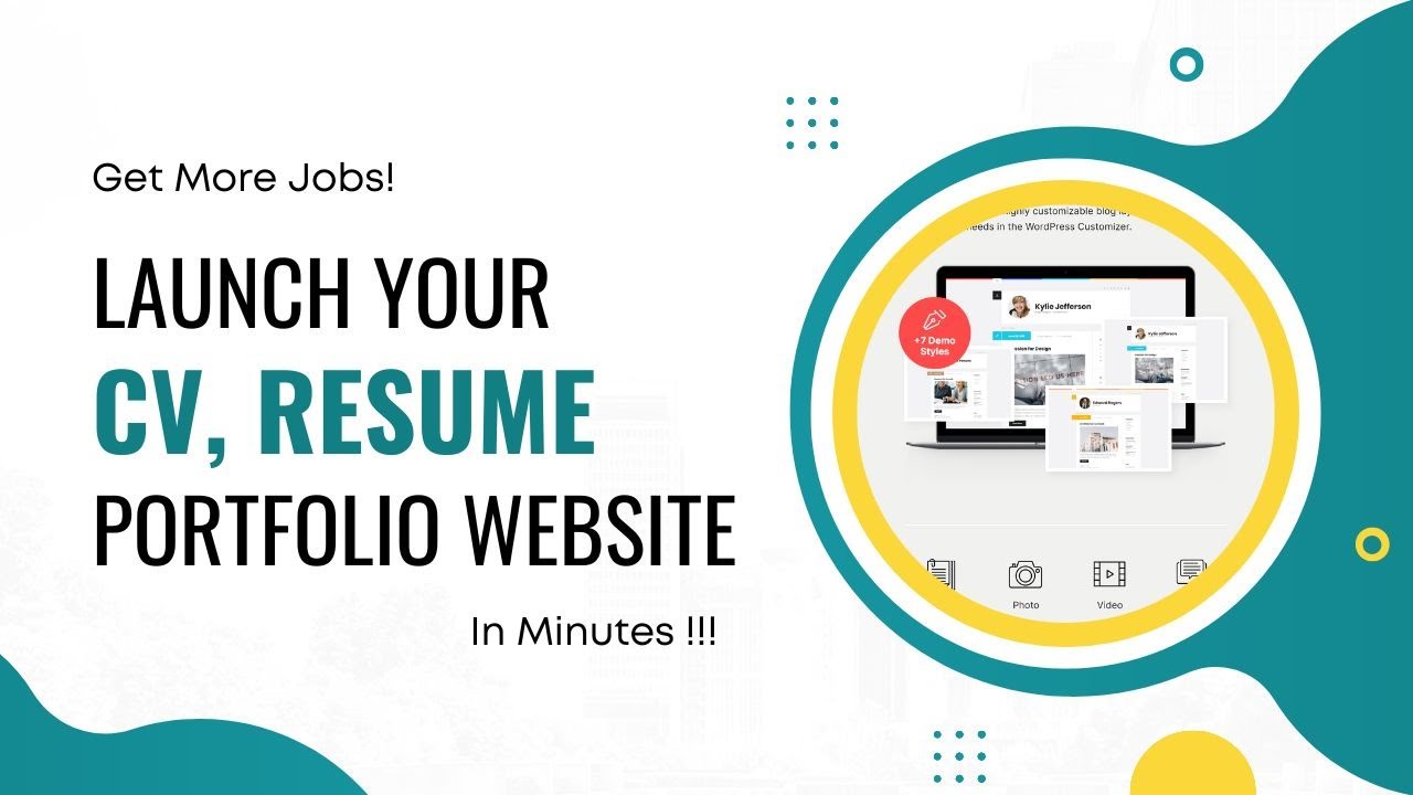 How to Create a Modern Online Resume & Portfolio in 10 Minutes ...