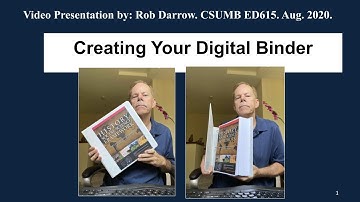 Creating Your Digital Binder.20Aug