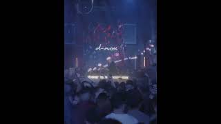 D-Nox en La Biblioteca — la pista tan cerca que todo se siente distinto 🔥 #electronicmusic #dnox