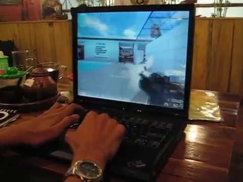 Playing Counter Strike Using Thinkpad Trackpoint Youtube