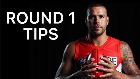AFL ROUND 1 TIPS 2022! (Upsets)