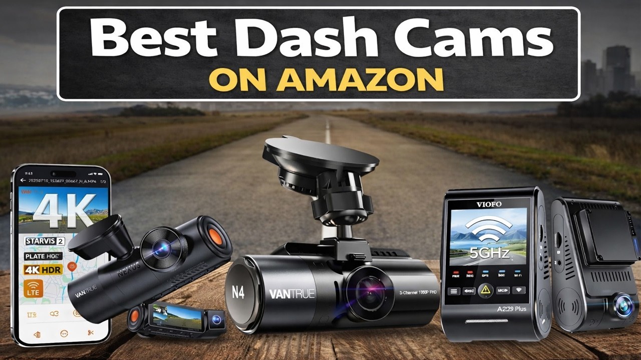 Лучшие видеорегистраторы на Amazon, которые вы можете купить прямо сейчас.