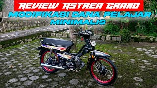 Review Astrea Grand Modifikasi Dana Pelajar Minimalis 🔥 || Bore Up Harian Tipis-Tipis