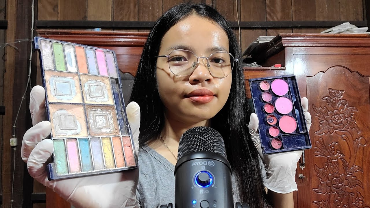 ASMR Doing Your Makeup Roleplay Tutorial - YouTube