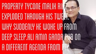 Amin Ganda Pur On A Differet Agenda From PTI|Malik Riyaz Smells Some Thing Bad Against Him||