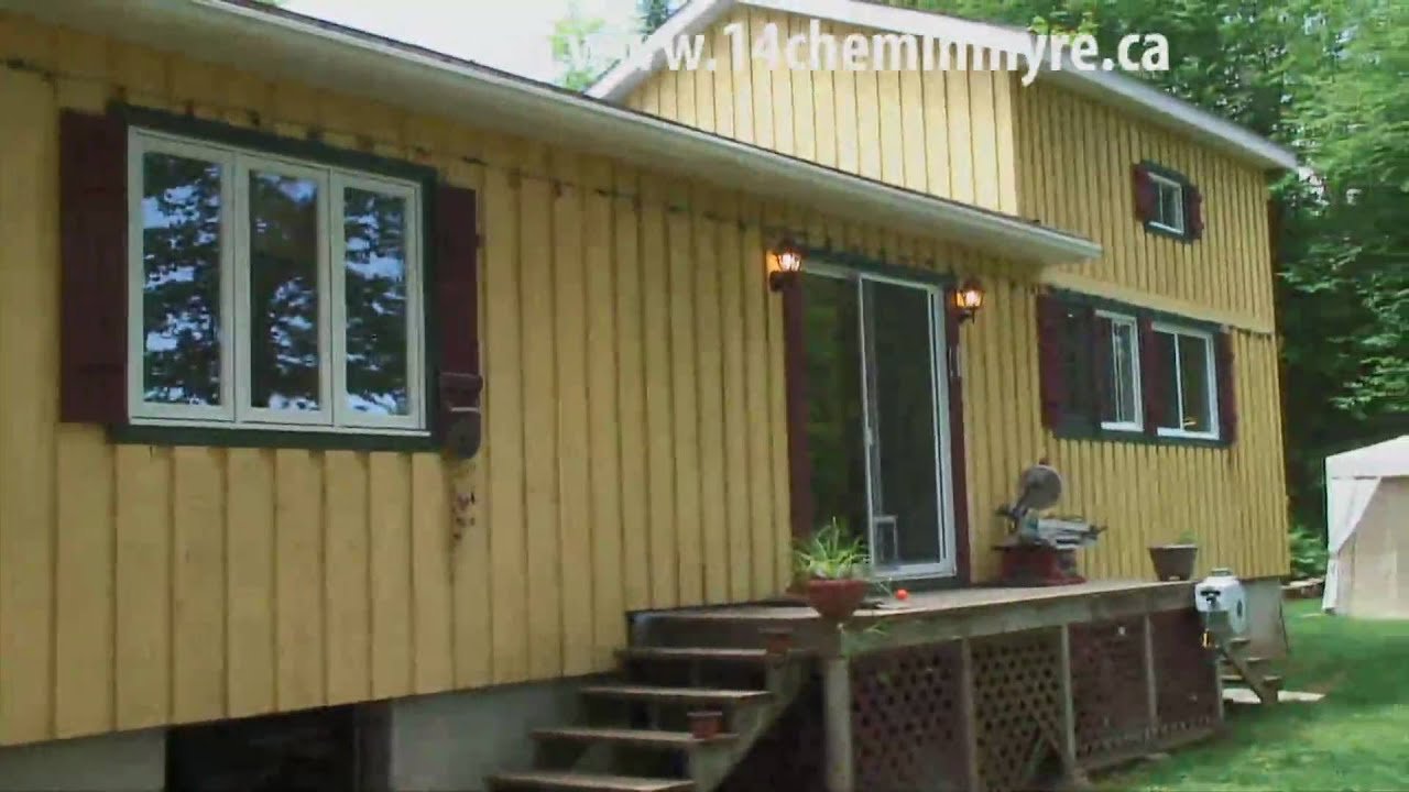 House for Sale La Minerve, QC www.14cheminmyre.ca YouTube