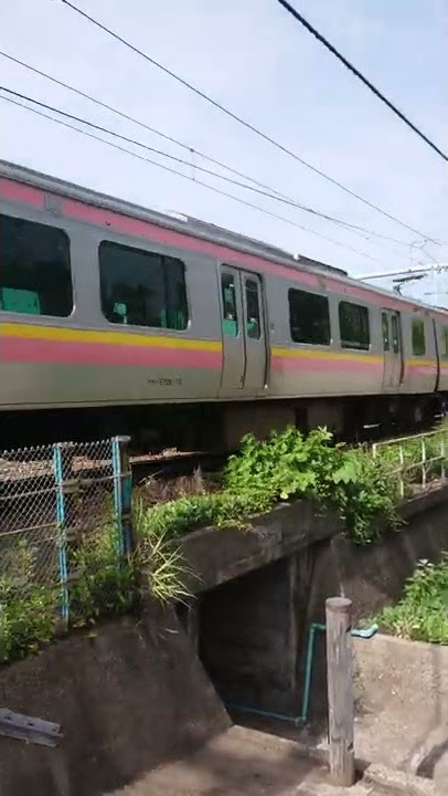 信越本線笠島駅を出発