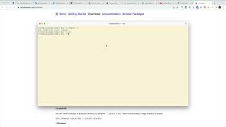 Installing Composer on a Mac