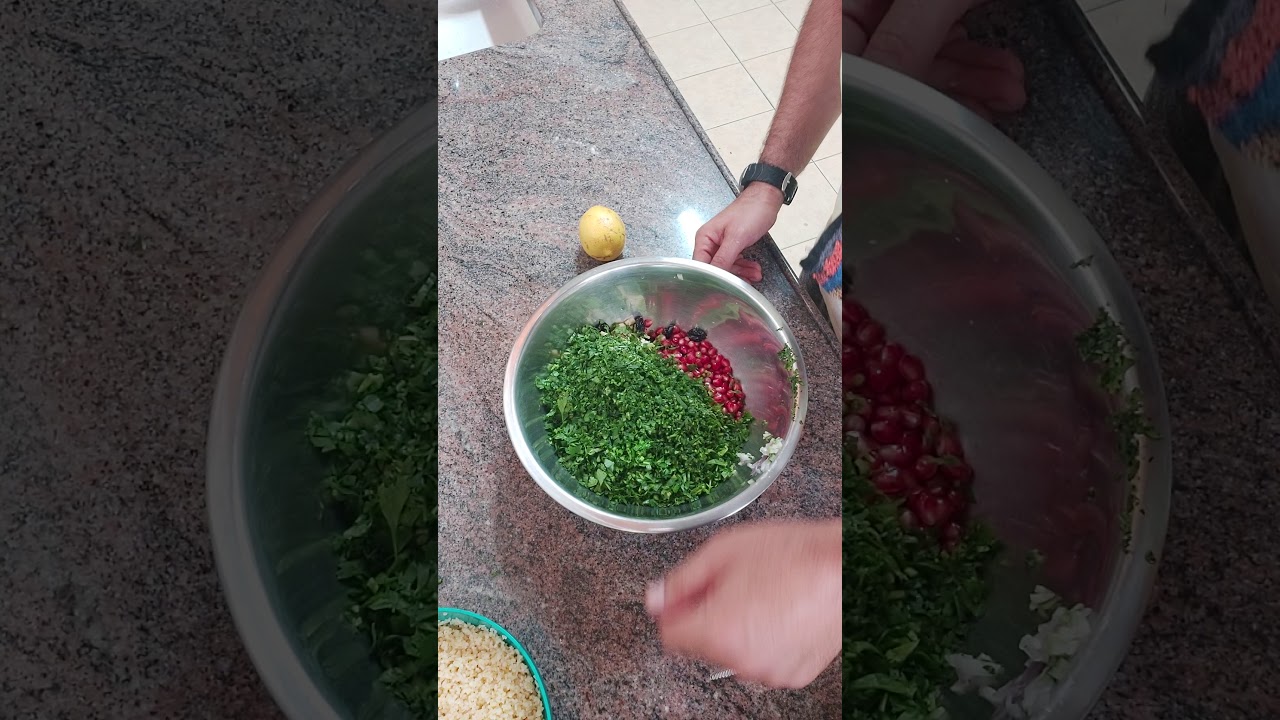 סלט טבולה לראש השנה