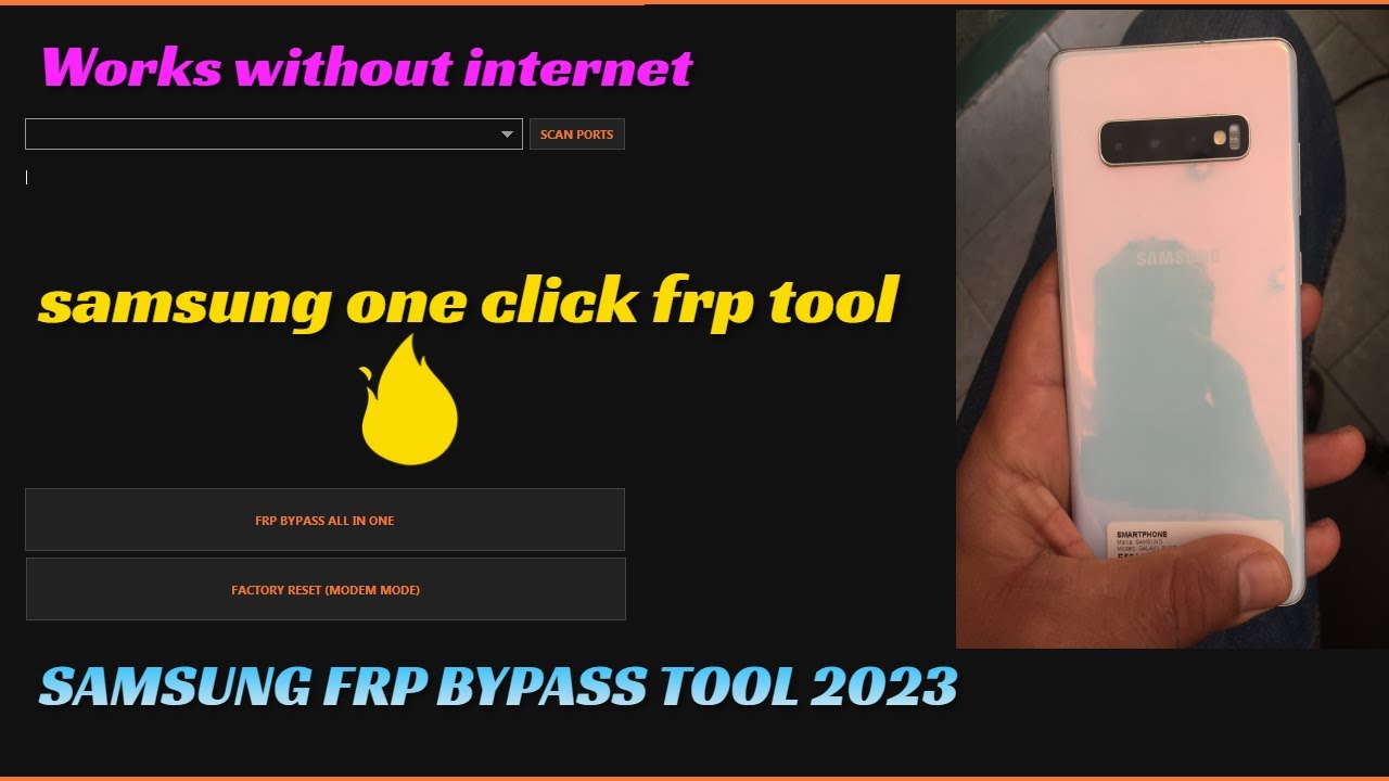 Samsung FRP Tool 2023 MTK Qualcomm Erase FRP, Data format/Factory reset,  MTP Bypass, Adb FRP Reset 